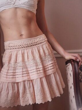 Free People Play Nice Half Slip Skirt